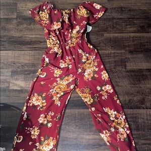 NWT Altar’d State Off the Shoulder Jumpsuit Small